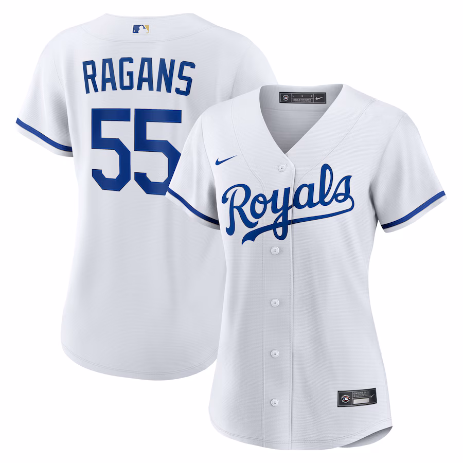 Women's Kansas City Royals Cole Ragans Nike White Home Replica Jersey - ujerseystore