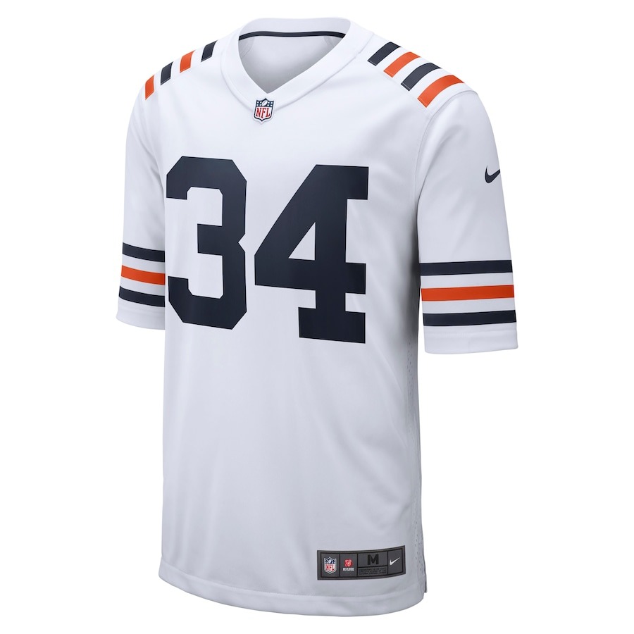 Men's Chicago Bears Walter Payton Nike White Retired Player Game Jersey - ujerseystore