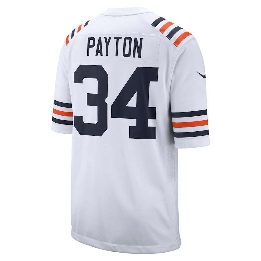 Men's Chicago Bears Walter Payton Nike White Retired Player Game Jersey - ujerseystore
