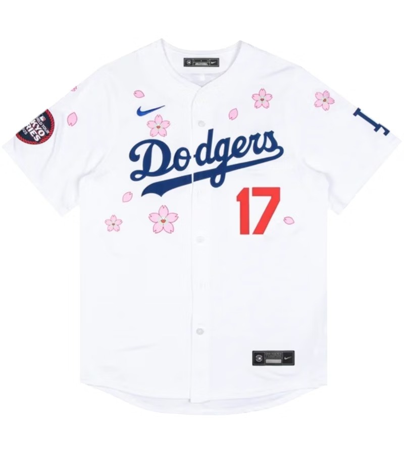 Nike x Takashi Murakami x MLB World Tour Tokyo Series 2025 Dodgers Ohtani Jersey - ujerseystore