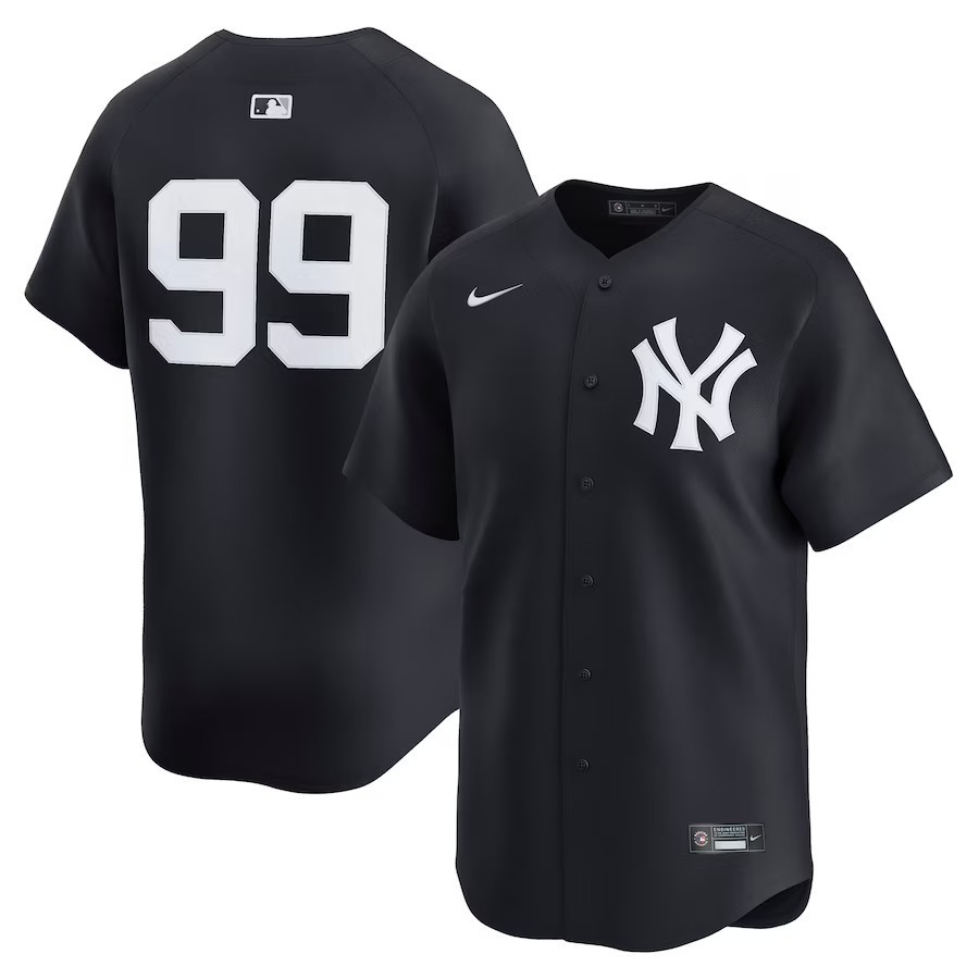 Men's New York Yankees Aaron Judge Nike Gray Alternate Limited Player Jersey - ujerseystore