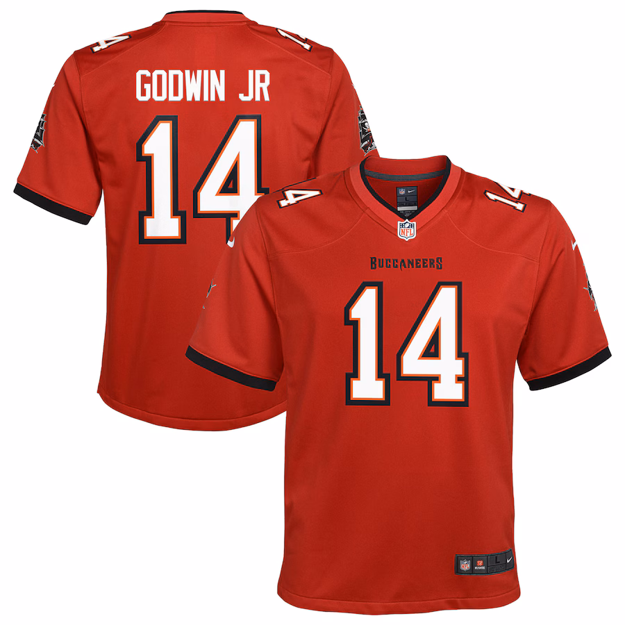 Youth Tampa Bay Buccaneers Chris Godwin Jr. Nike Red Game Jersey - ujerseystore