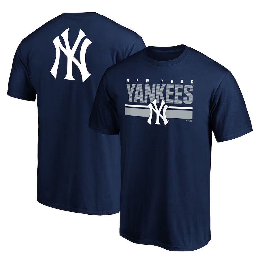 Men's New York Yankees Navy End Game Team Logo T-Shirt - ujerseystore