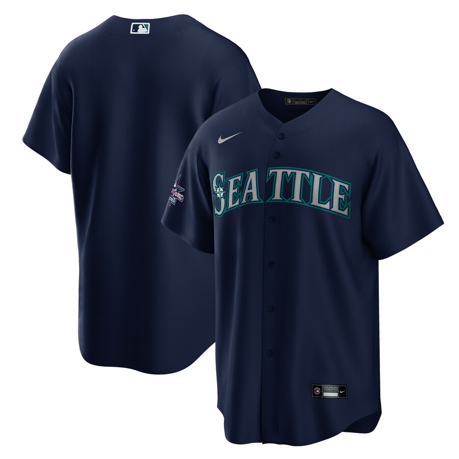 Men's Seattle Mariners Nike Navy 2025 MLB All-Star Game Away Replica Jersey - ujerseystore