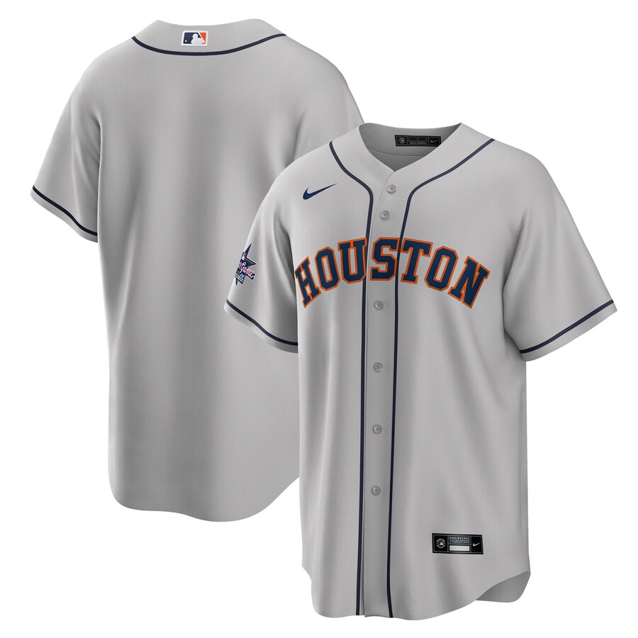 Men's Houston Astros Nike Gray 2025 MLB All-Star Game Away Replica Jersey - ujerseystore