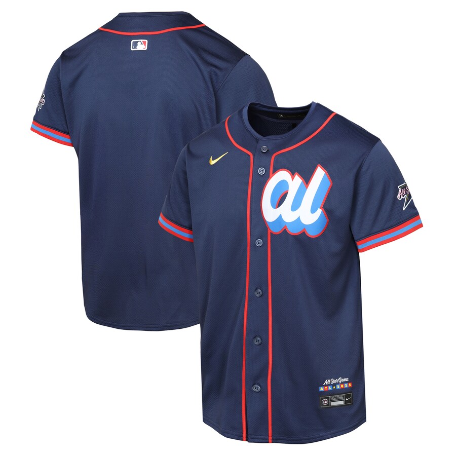 Youth American League Nike Navy 2025 All-Star Edition Limited Jersey - ujerseystore