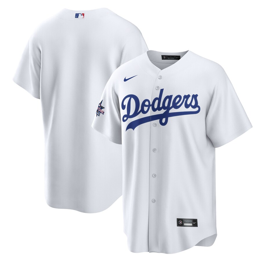 Men's Los Angeles Dodgers Nike White 2025 MLB All-Star Game Home Replica Jersey - ujerseystore