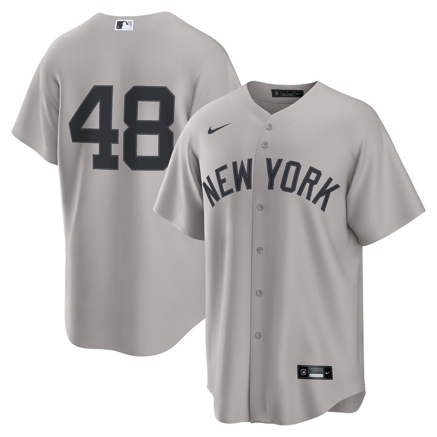 Men's New York Yankees Paul Goldschmidt Nike Gray Road Replica Jersey - ujerseystore