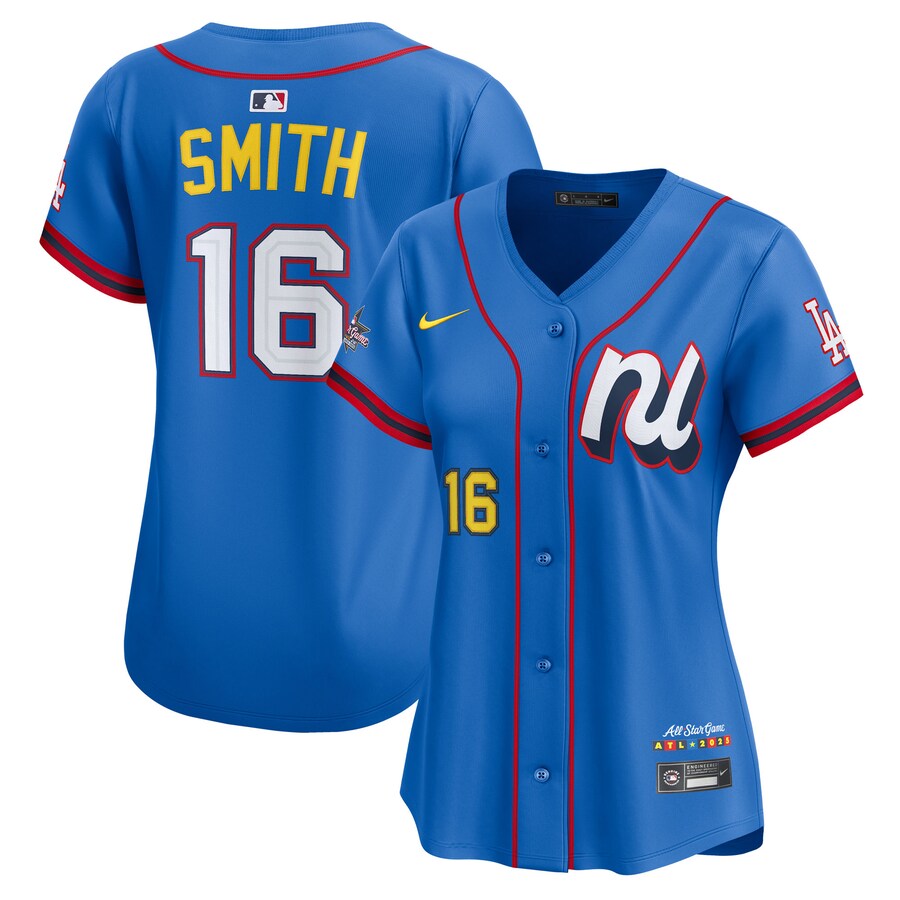 Women's National League Will Smith Nike Blue 2025 All-Star Edition Limited Player Jersey - ujerseystore