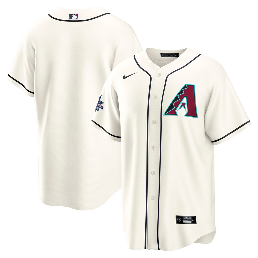 Men's Arizona Diamondbacks Nike Cream 2025 MLB All-Star Game Home Replica Jersey - ujerseystore