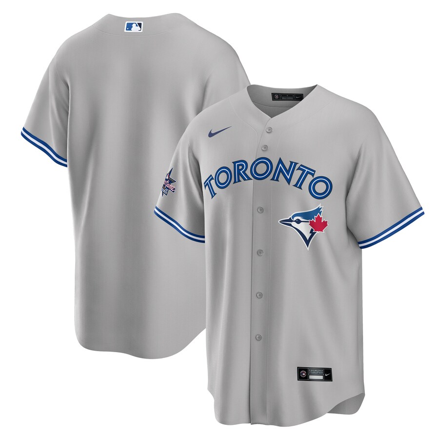 Men's Toronto Blue Jays Nike Gray 2025 MLB All-Star Game Away Replica Jersey - ujerseystore