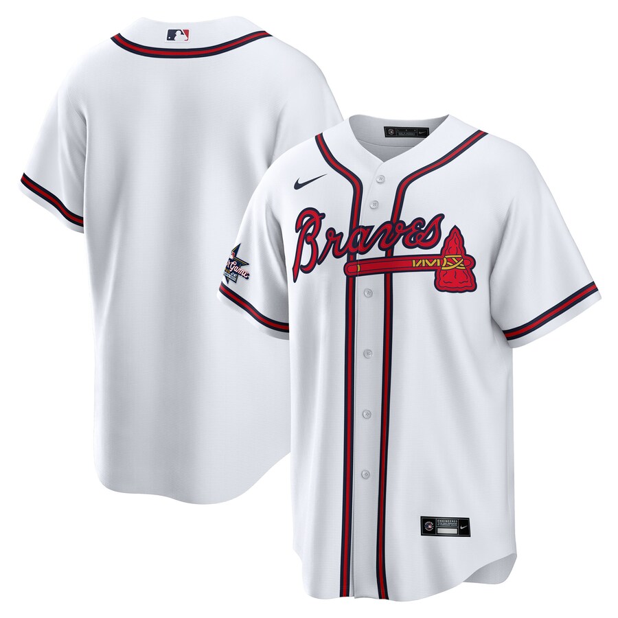 Men's Atlanta Braves Nike White 2025 MLB All-Star Game Home Replica Jersey - ujerseystore
