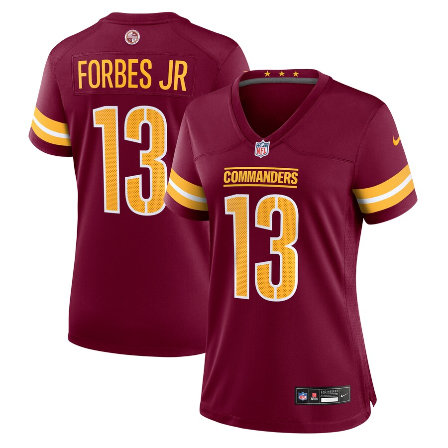 Women's Washington Commanders Emmanuel Forbes Jr. Nike Burgundy Team Game Jersey - ujerseystore