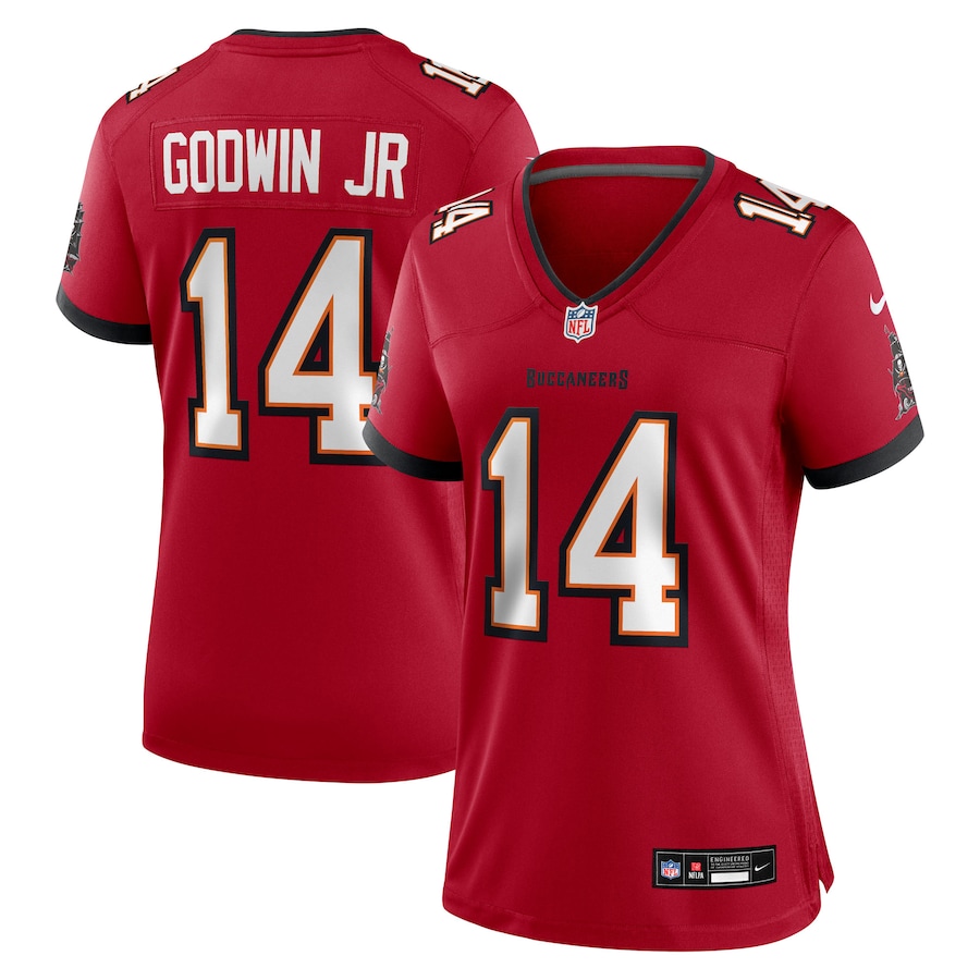 Women's Tampa Bay Buccaneers Chris Godwin Jr. Nike Red Game Player Jersey - ujerseystore