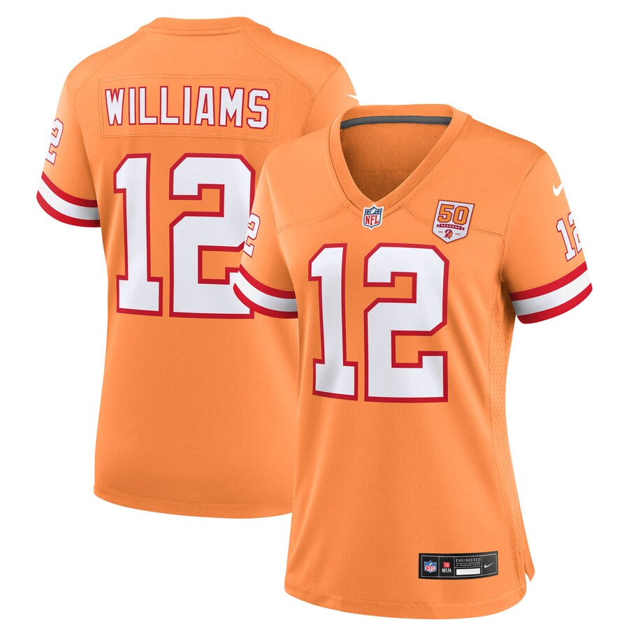 Women's Tampa Bay Buccaneers Doug Williams Nike Creamsicle 50th Season Game Jersey - ujerseystore