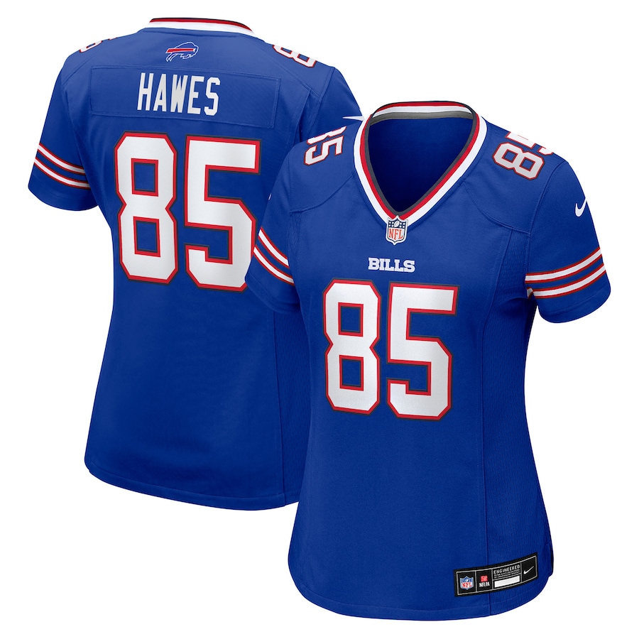 Women's Buffalo Bills Jackson Hawes Nike Royal Team Game Jersey - ujerseystore