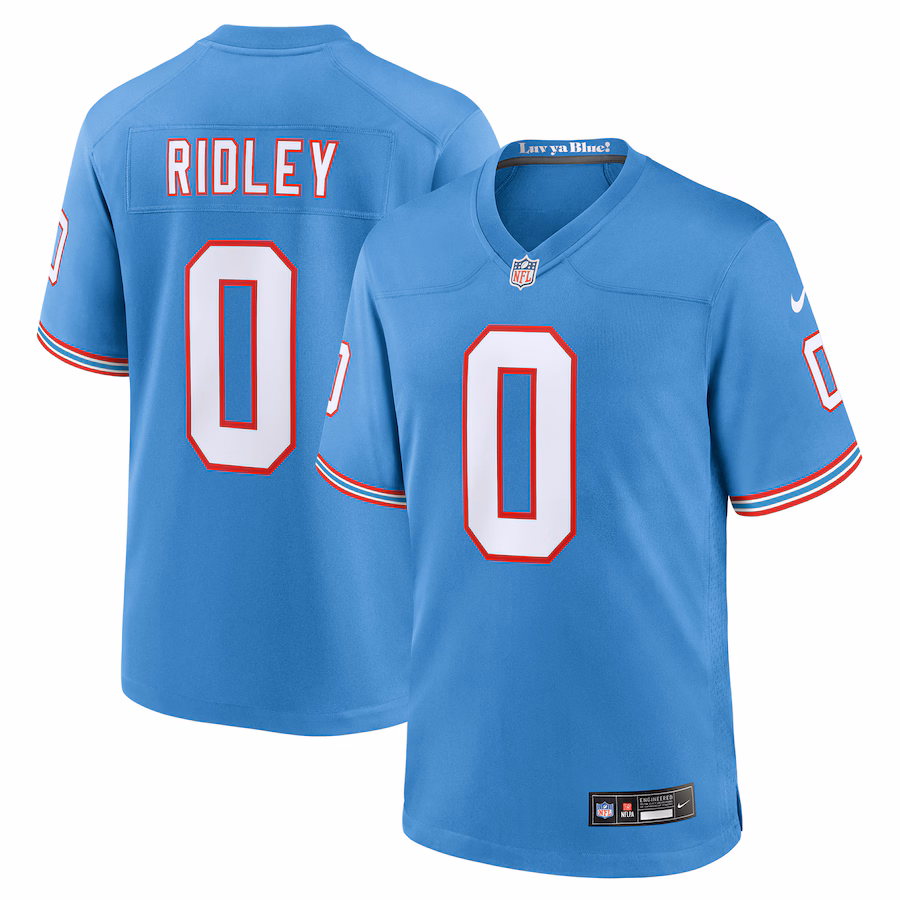 Youth Tennessee Titans Calvin Ridley Nike Light Blue Game Jersey - ujerseystore