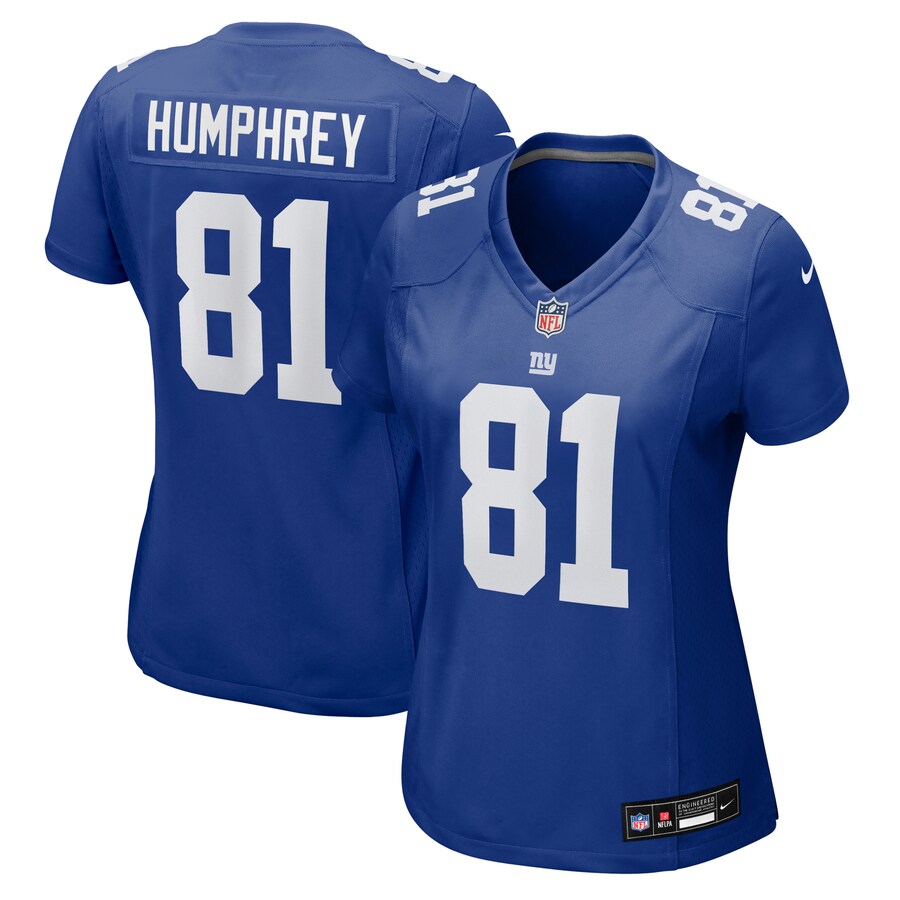 Women's New York Giants Lil'Jordan Humphrey Nike Royal Team Game Jersey - ujerseystore