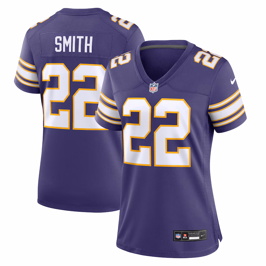 Women's Minnesota Vikings Harrison Smith Nike Purple Alternate Game Jersey - ujerseystore