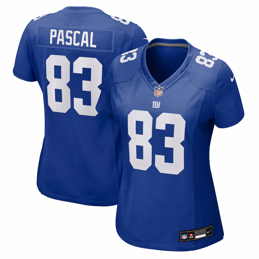 Women's New York Giants Zach Pascal Nike Royal Team Game Jersey - ujerseystore