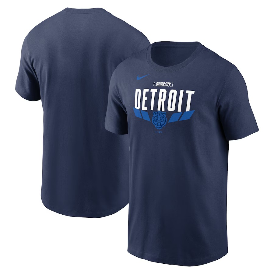 Men's Detroit Tigers Nike Navy 2024 City Connect Graphic T-Shirt - ujerseystore