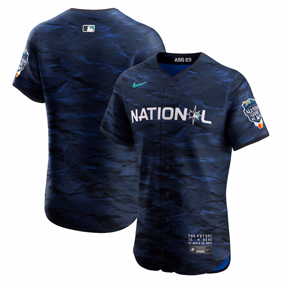 Men's National League Nike Royal 2023 MLB All-Star Game Vapor Premier Elite Jersey - ujerseystore