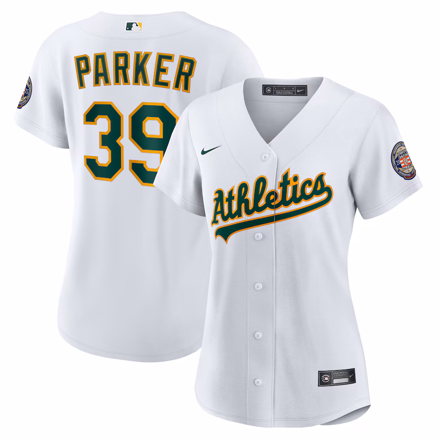 Women's Athletics Dave Parker Nike White 2025 Baseball Hall of Fame Replica Jersey - ujerseystore