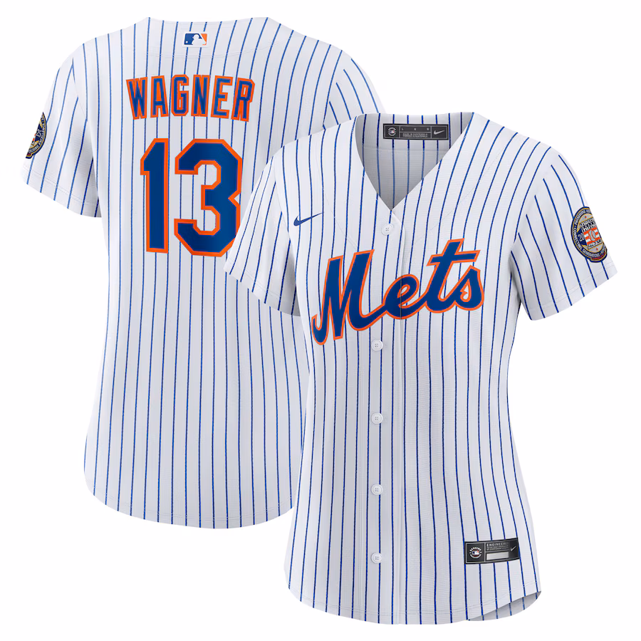 Women's New York Mets Billy Wagner Nike White 2025 Baseball Hall of Fame Replica Jersey - ujerseystore