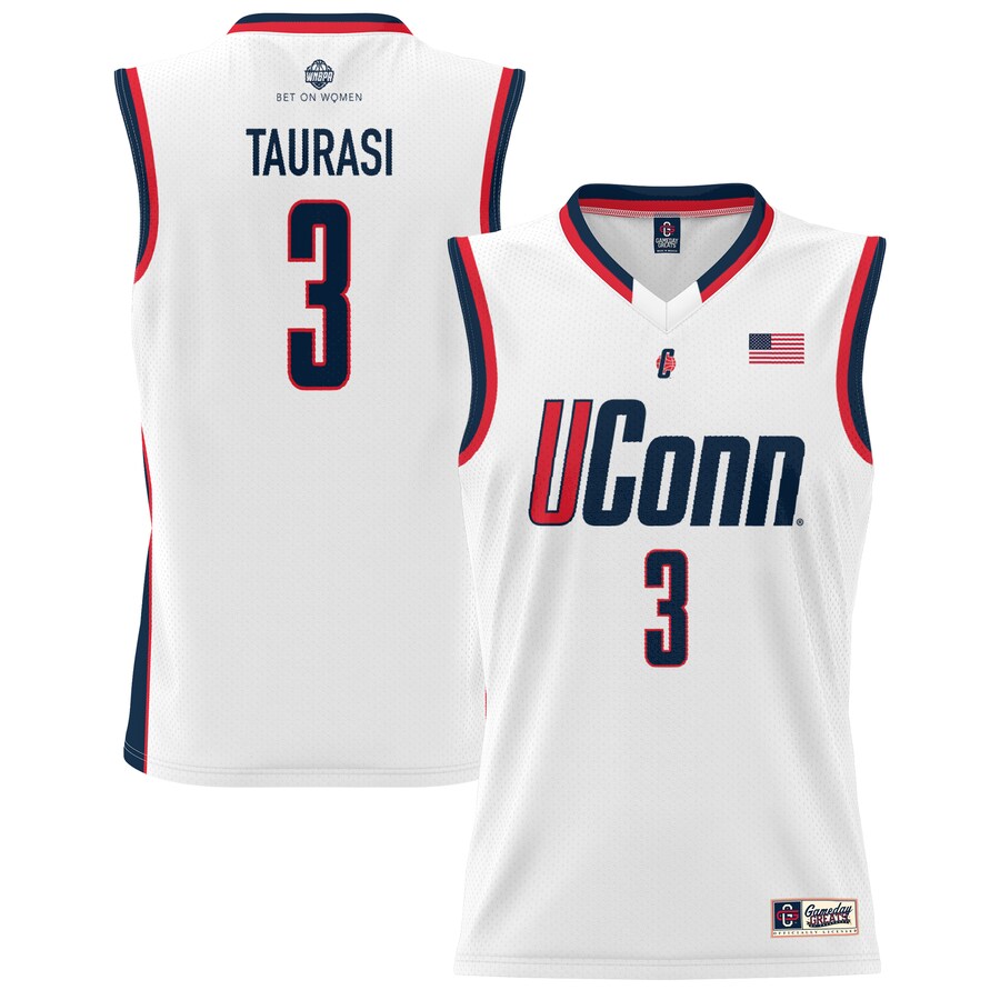 Unisex GameDay Greats Diana Taurasi White UConn Huskies Lightweight Basketball Alumni Jersey - ujerseystore
