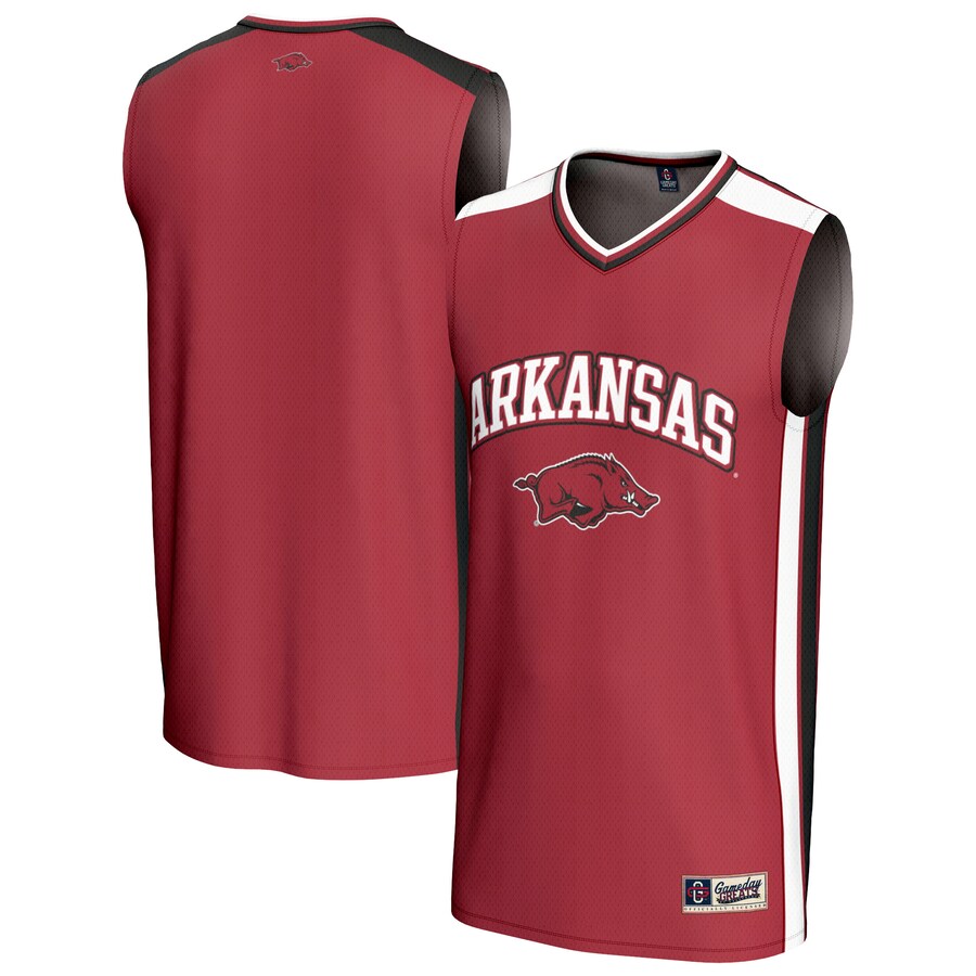 Youth GameDay Greats  Cardinal Arkansas Razorbacks Basketball Jersey - ujerseystore