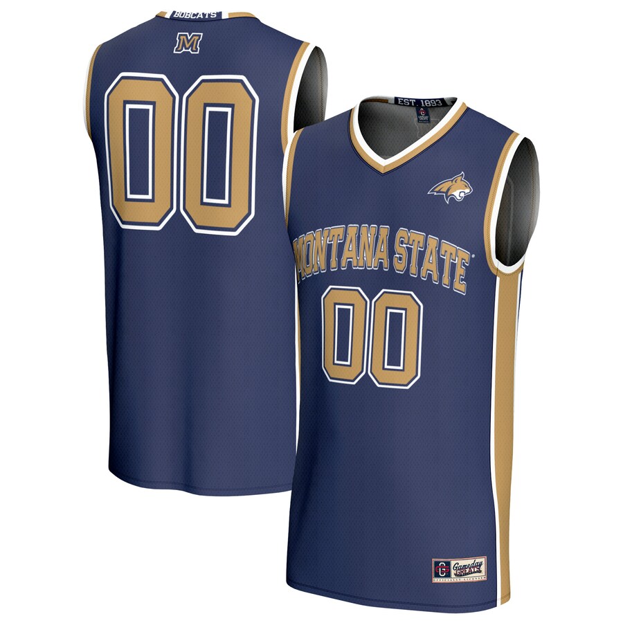Unisex GameDay Greats  Navy Montana State Bobcats Lightweight Basketball Fashion Jersey - ujerseystore