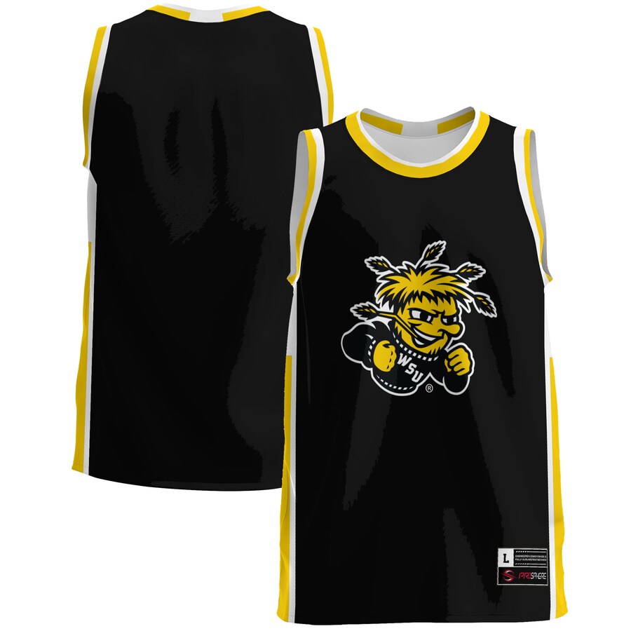 Men's GameDay Greats  Black Wichita State Shockers  Lightweight Basketball Jersey - ujerseystore