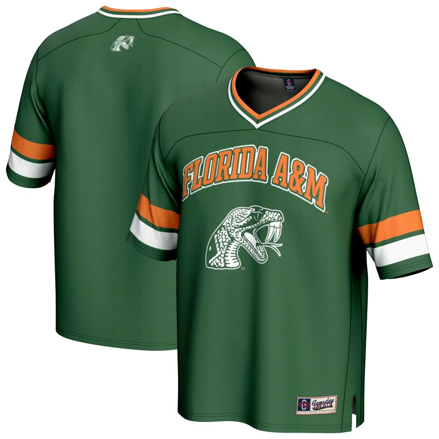 Unisex GameDay Greats Green Florida A&M Rattlers Spirit Football Jersey - ujerseystore