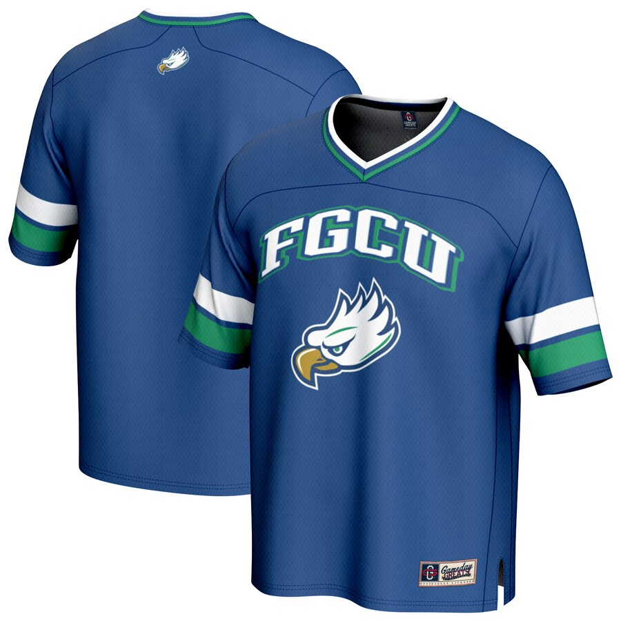 Youth GameDay Greats Blue Florida Gulf Coast Eagles Football Jersey - ujerseystore