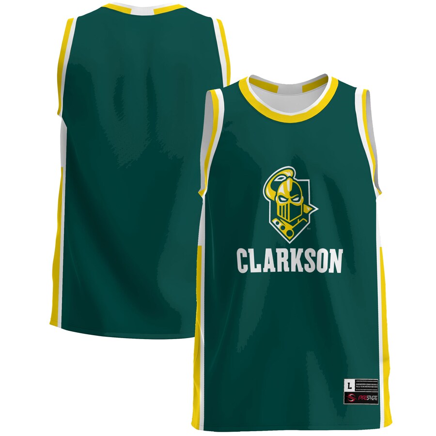 Men's GameDay Greats  Green Clarkson Golden Knights  Lightweight Basketball Jersey - ujerseystore