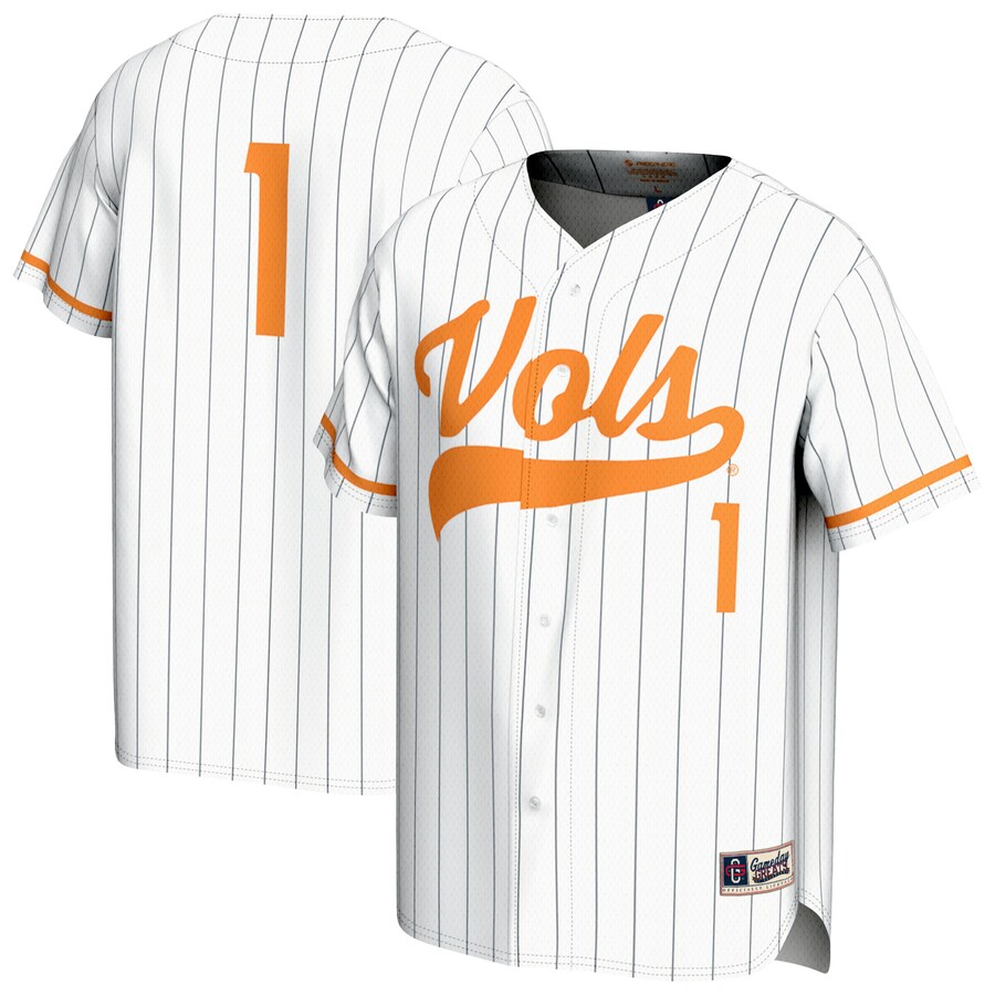Unisex GameDay Greats  White Tennessee Volunteers Softball Lightweight Fashion Jersey - ujerseystore