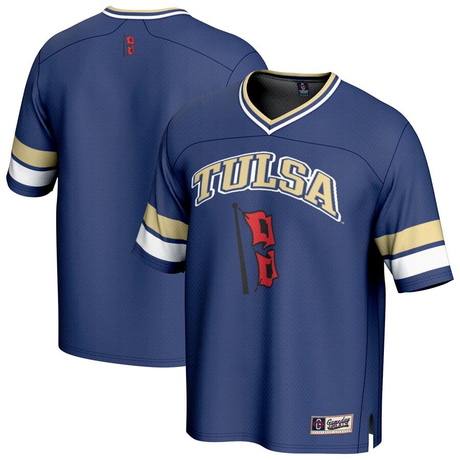 Youth GameDay Greats Royal Tulsa Golden Hurricane Football Jersey - ujerseystore