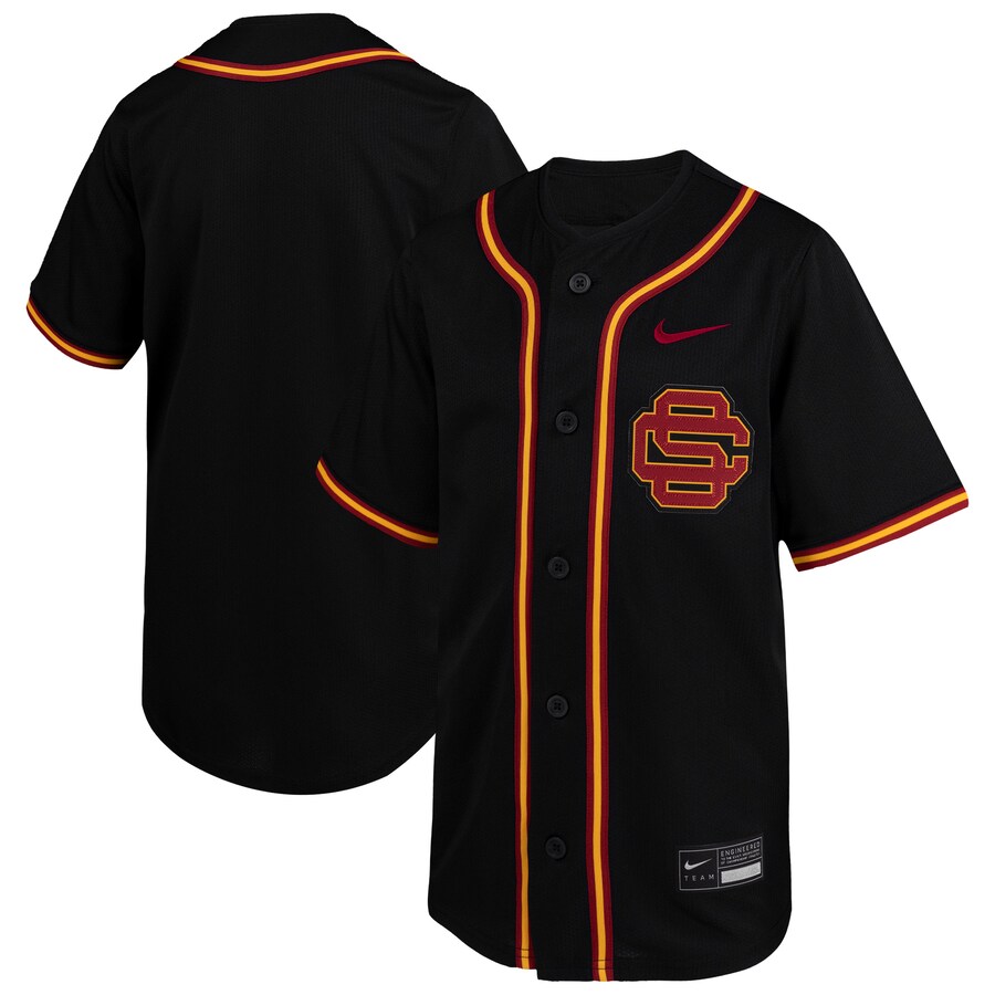 Youth Nike Black USC Trojans Limited Baseball Jersey - ujerseystore