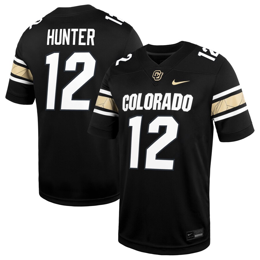 Men's Nike Travis Hunter Black Colorado Buffaloes Alternate Alumni Game Jersey - ujerseystore