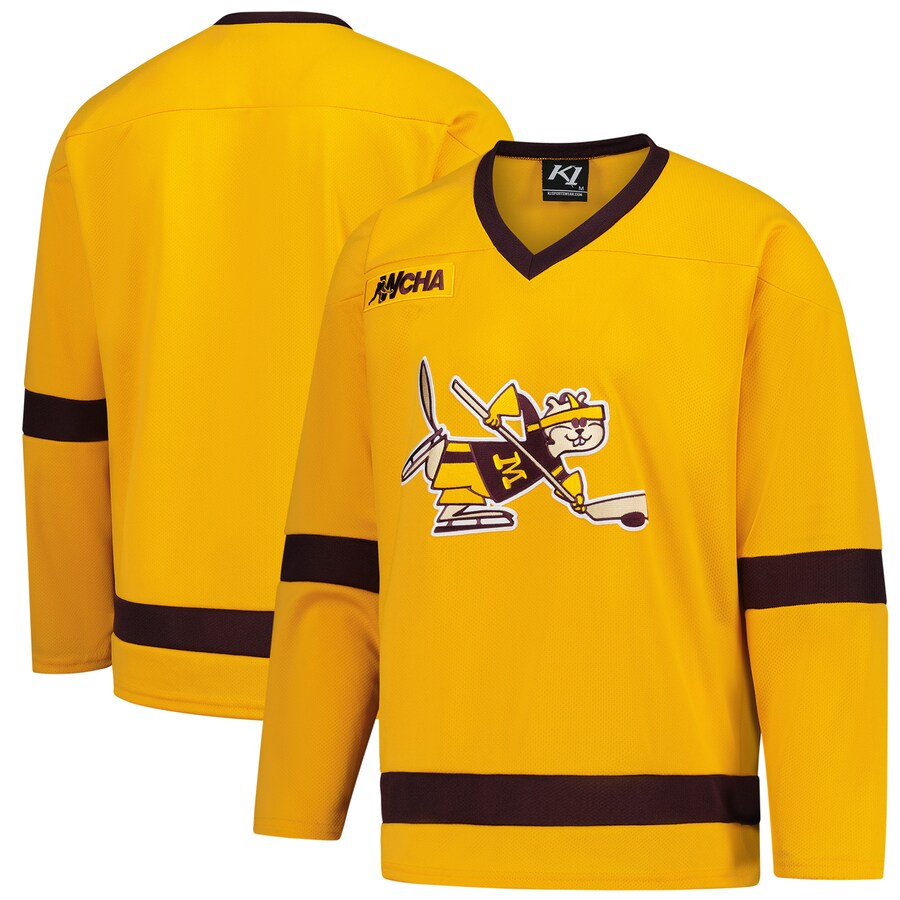 Unisex Gold Minnesota Golden Gophers 25th Anniversary Women's Hockey Team Jersey - ujerseystore