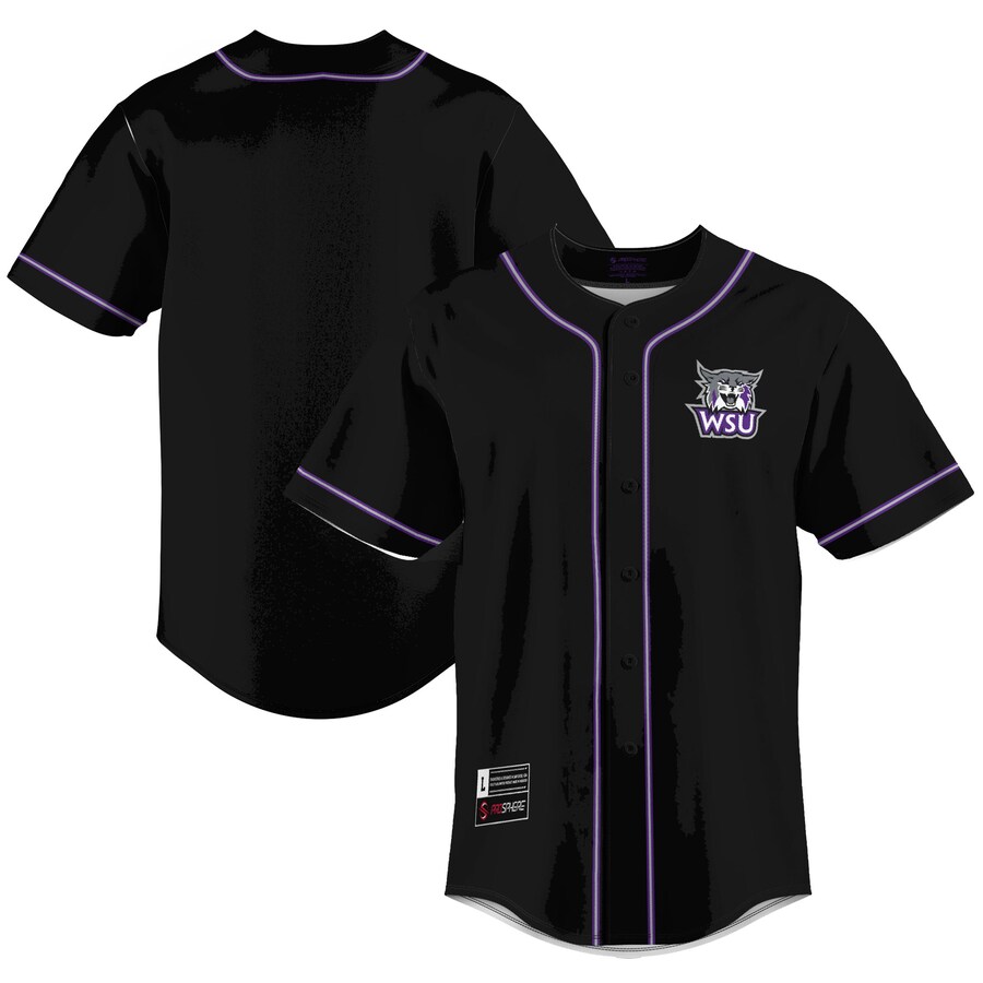 Men's GameDay Greats  Purple Weber State Wildcats  Lightweight Baseball Jersey - ujerseystore