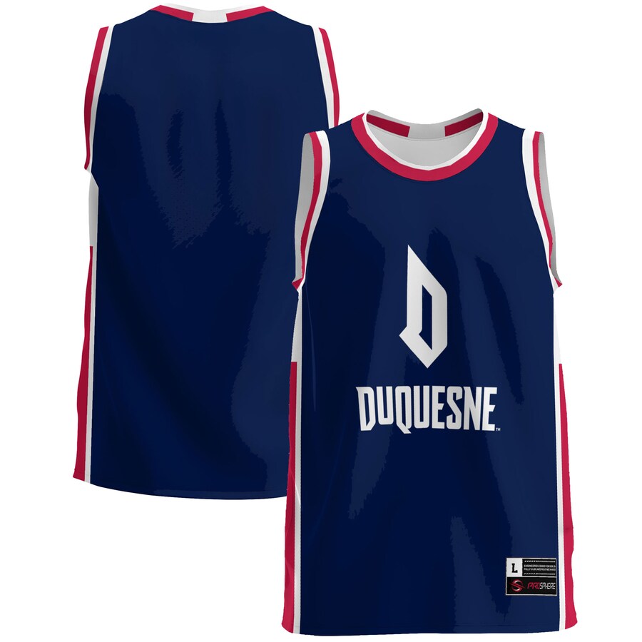 Men's GameDay Greats  Blue Duquesne Dukes  Lightweight Basketball Jersey - ujerseystore