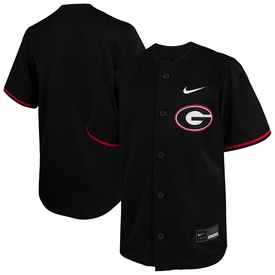 Youth Nike Black Georgia Bulldogs Limited Baseball Jersey - ujerseystore
