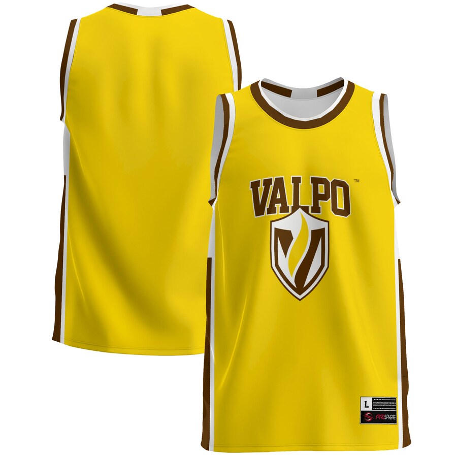 Men's GameDay Greats  Gold Valparaiso University  Lightweight Basketball Jersey - ujerseystore