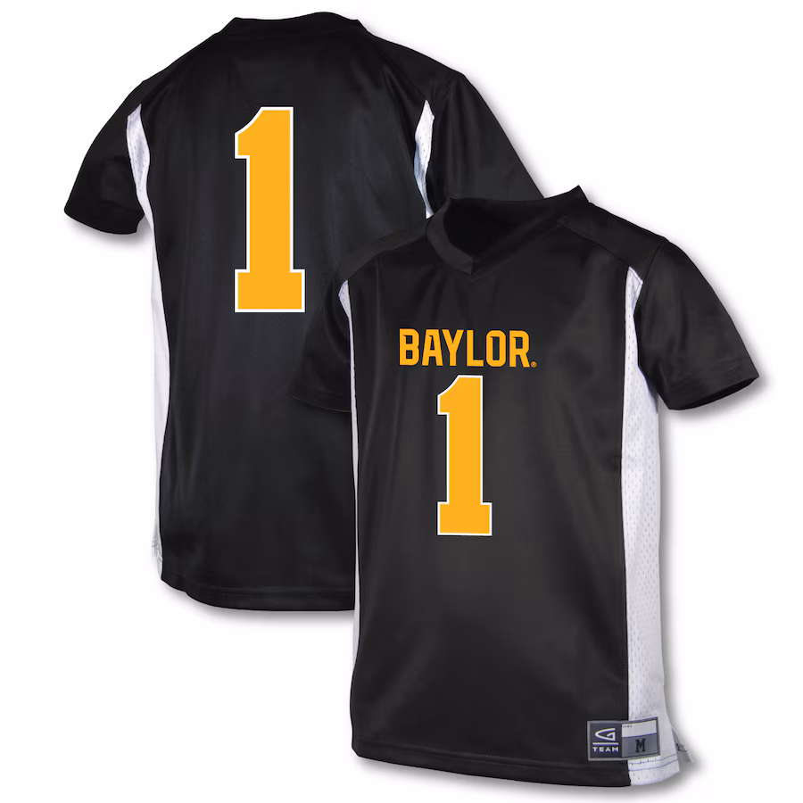 Youth Garb #1 Black Baylor Bears Football Jersey - ujerseystore