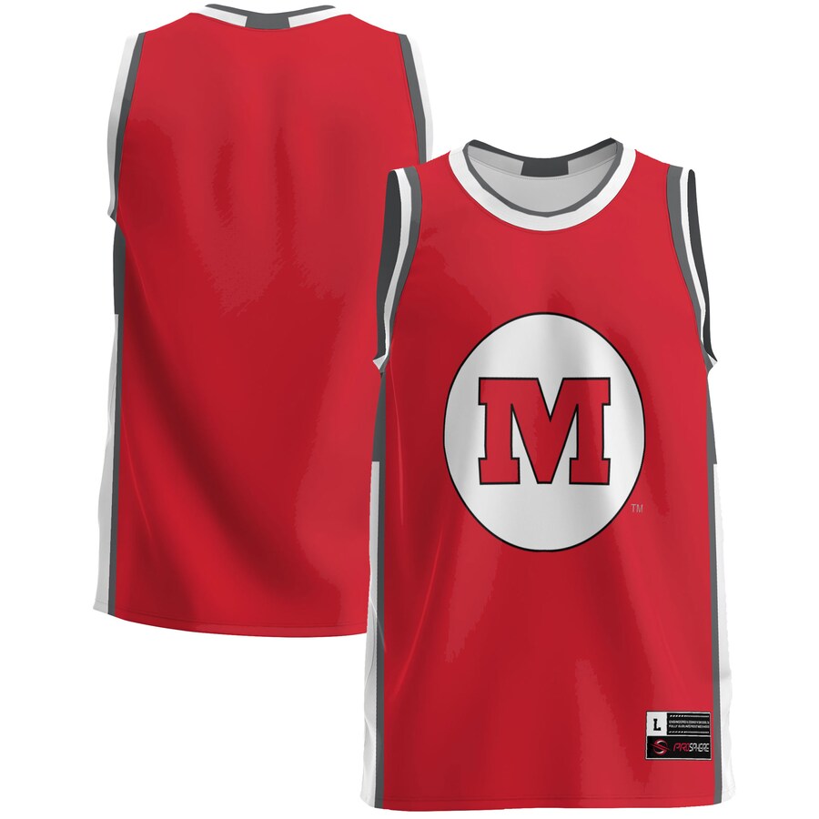 Men's GameDay Greats  Red Monmouth College Fighting Scots  Lightweight Basketball Jersey - ujerseystore