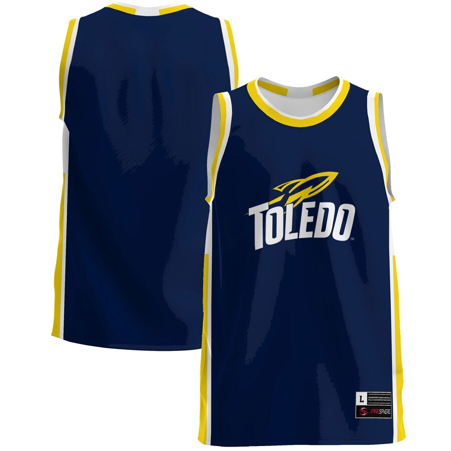 Men's GameDay Greats  Blue Toledo Rockets  Lightweight Basketball Jersey - ujerseystore