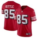 Men's San Francisco 49ers George Kittle Nike Red Alternate Vapor Limited Player Jersey - ujerseystore