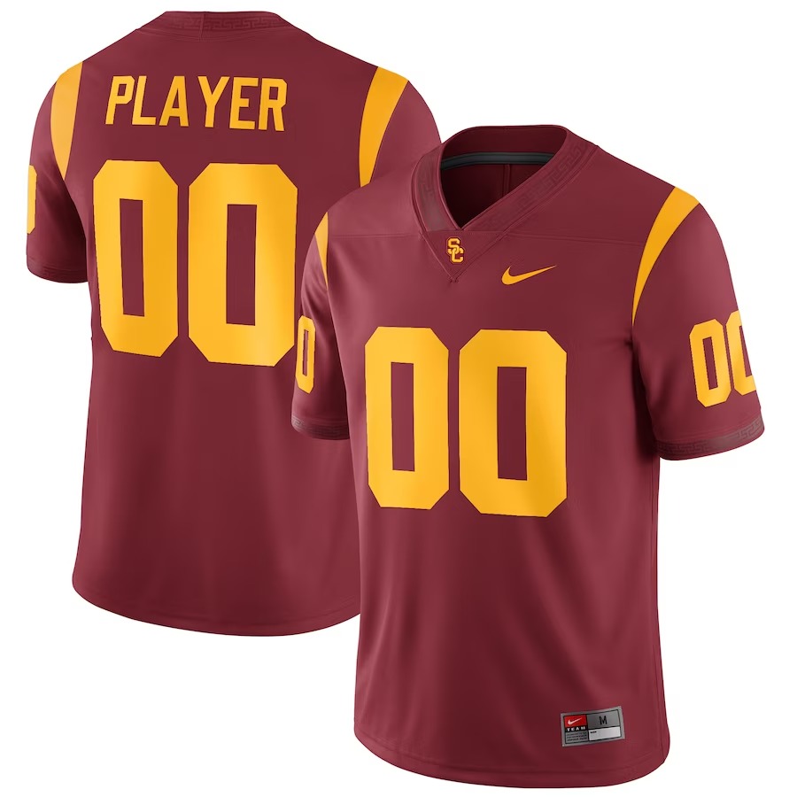 USC Trojans Nike Pick-A-Player NIL Replica Football Jersey - Crimson - ujerseystore