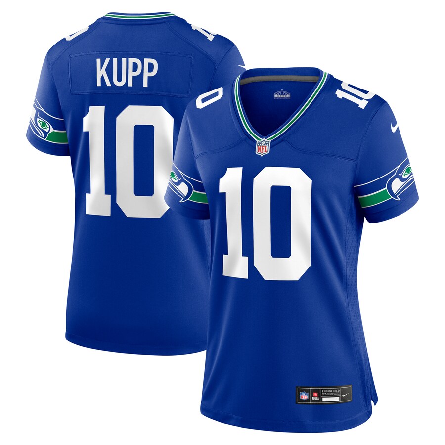 Women's Seattle Seahawks Cooper Kupp Nike Royal Alternate Game Jersey - ujerseystore